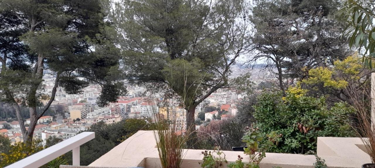 Chambre D Hote Avec Clim Terrasse Et Petit Dejeuner Hauteurs De Nice Eksteriør bilde